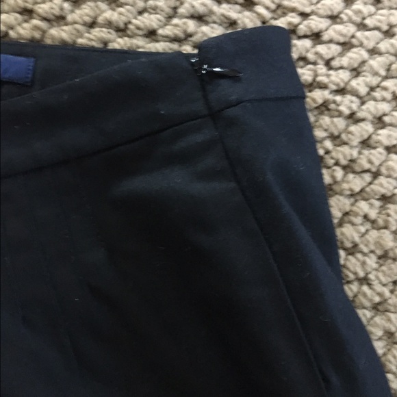 J.Crew A-line Black Wool Suiting Skirt - Sz 8 - Picture 3 of 3